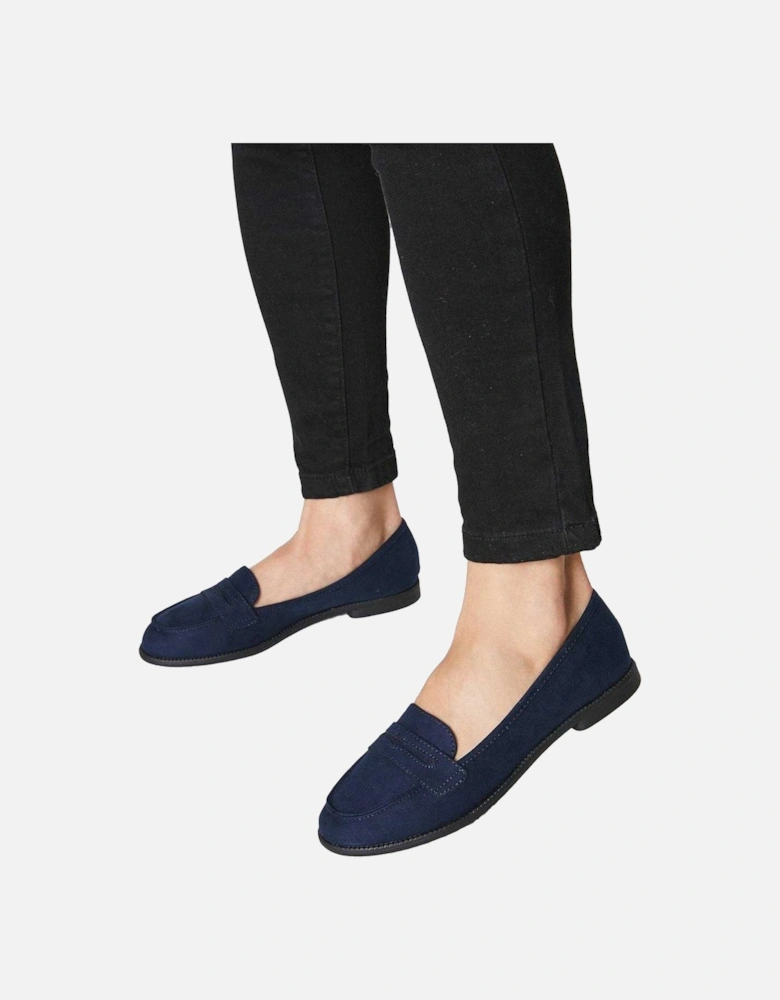 Womens/Ladies Lara Penny Strap Loafers