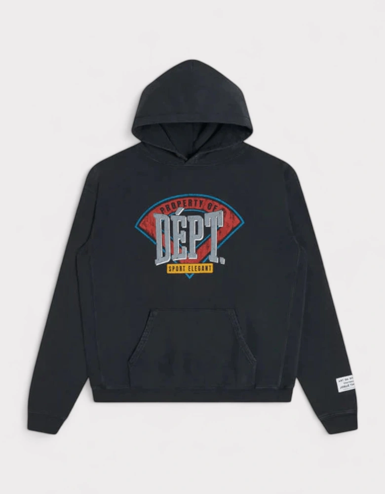 Gallery Dept. Field Graphic Hoodie Vintage Black