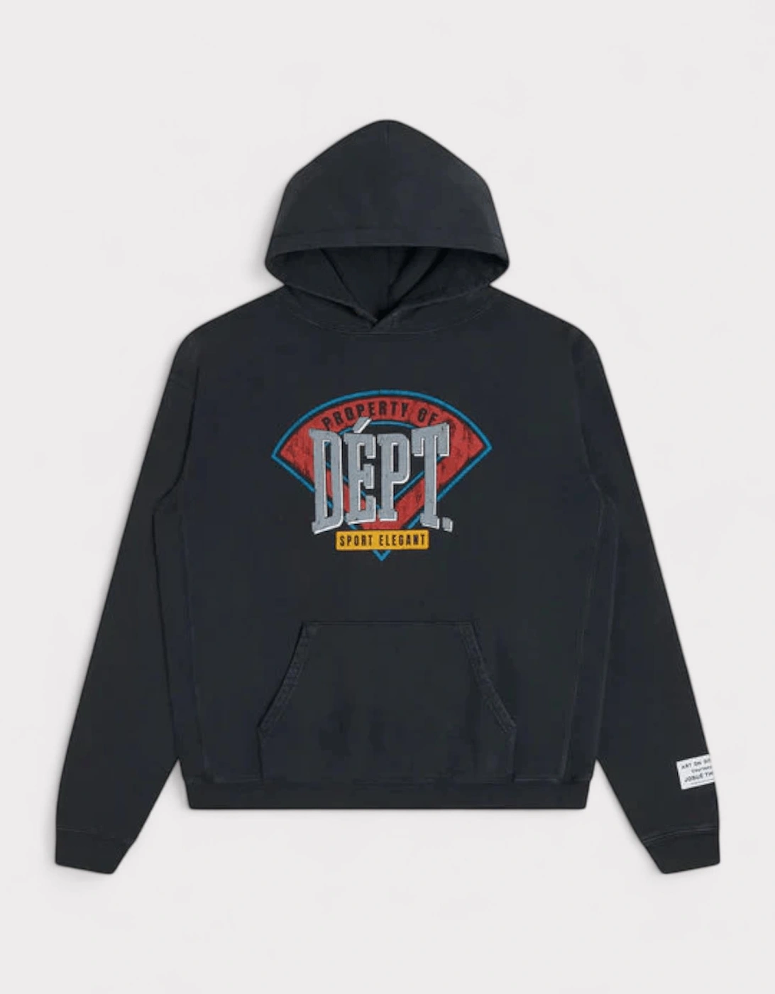 Men's Gallery Dept. Field Graphic Hoodie Vintage Black - Size: 38