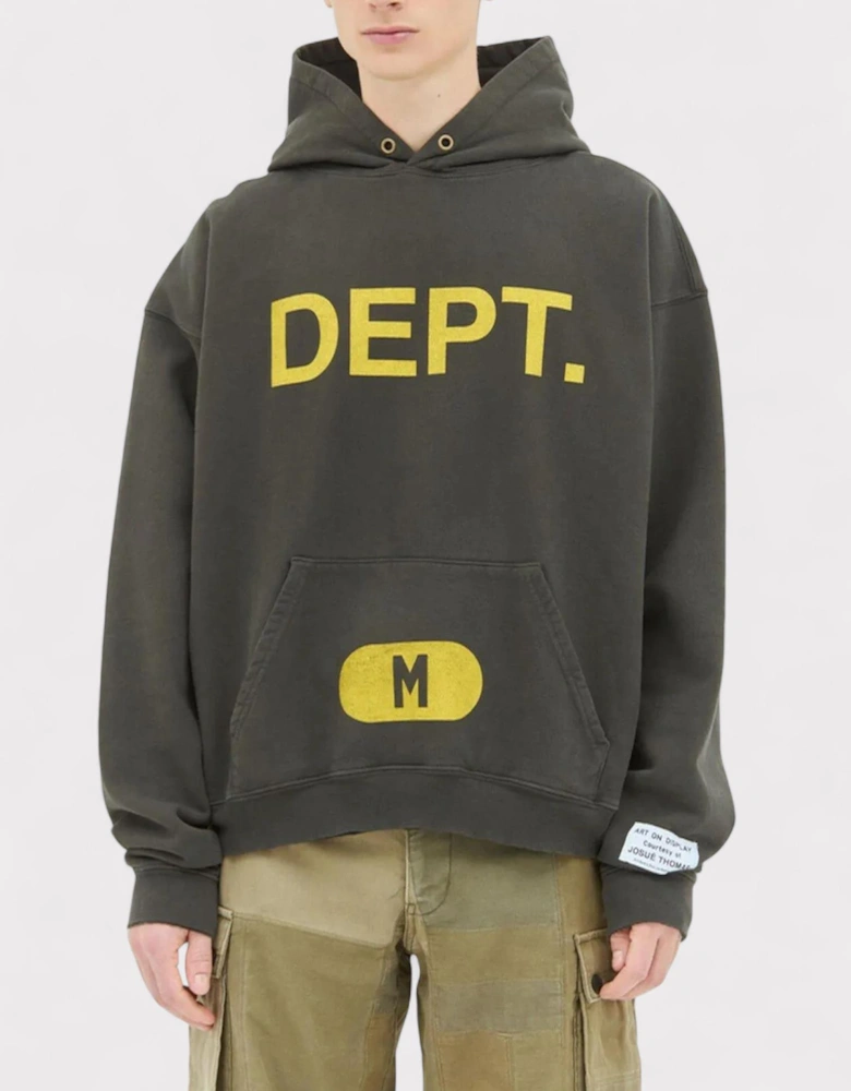 Gallery Dept. Size Logo Hoodie Black
