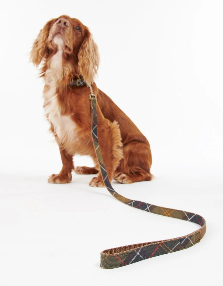Tartan/Webbing Dog Lead - Classic Tartan