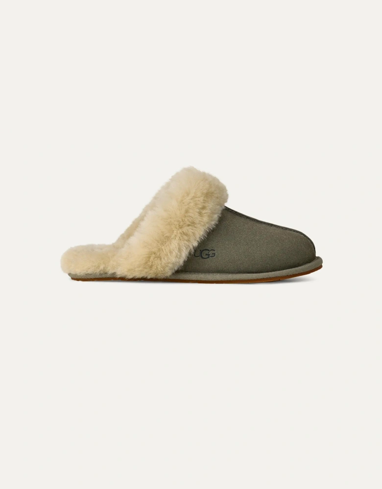 Scuffette II Womens Slipper - Moss Green / Muted Brass