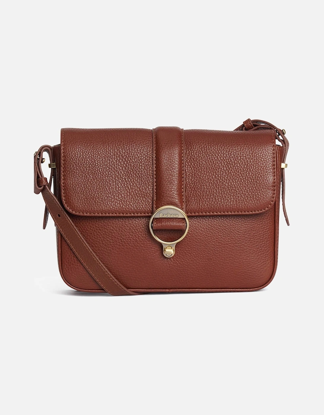 Rosa Womens Leather Crossbody Bag - Brown, 2 of 1
