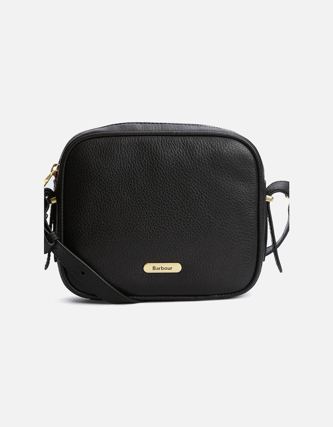 Daphne Womens Leather Crossbody Bag - Black, 2 of 1