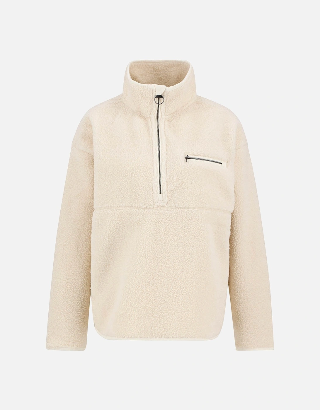 Mersea Womens Half-Zip Fleece - Natural, 2 of 1