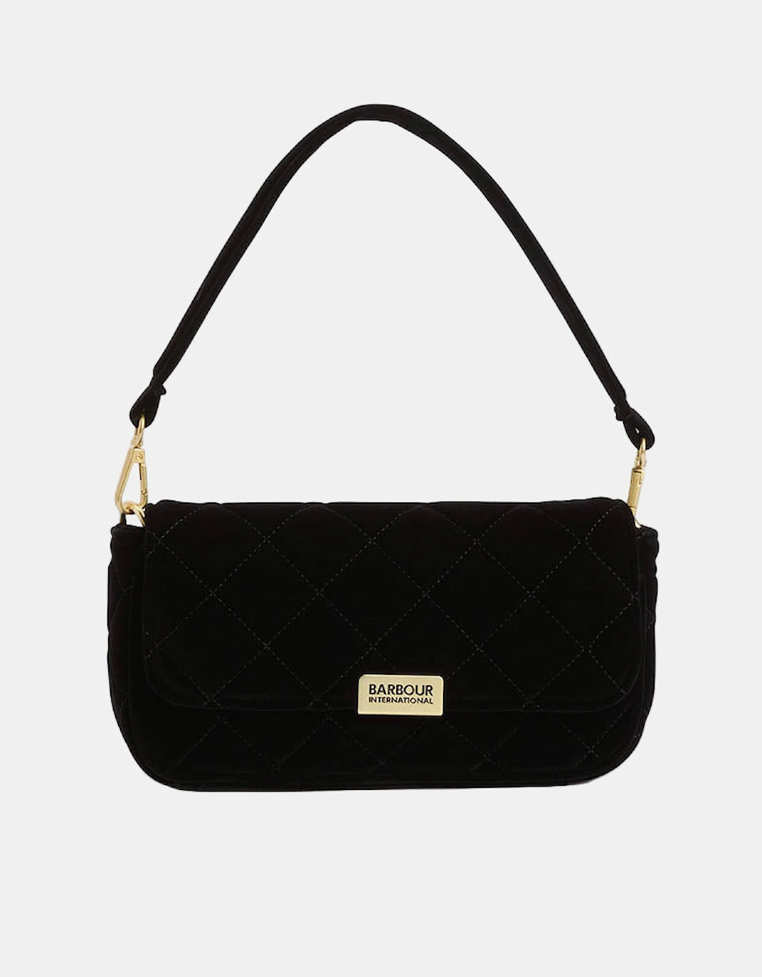 Quilted Soho Womens Mini Crossbody Bag - Velvet Black, 2 of 1