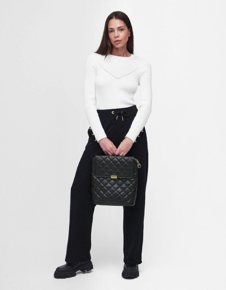 Quilted Hoxton Womens Backpack