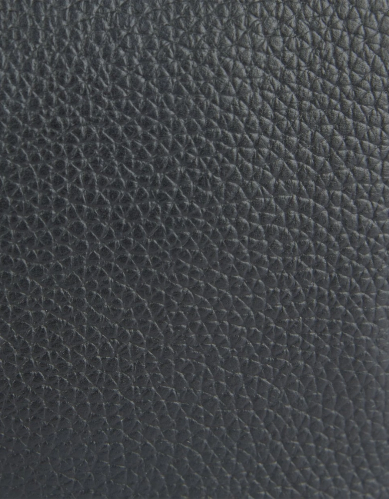 Highgate Mens Leather Washbag - Black