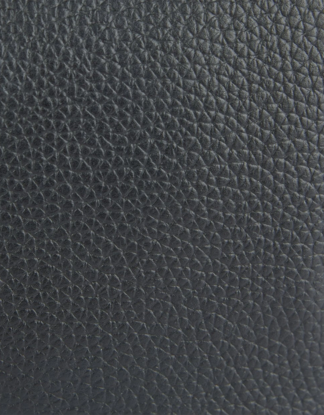 Highgate Mens Leather Washbag - Black