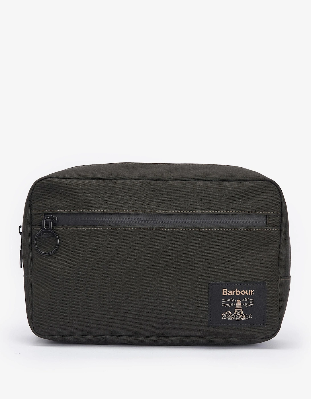 Field Mens Canvas Washbag - Olive/Black, 7 of 6