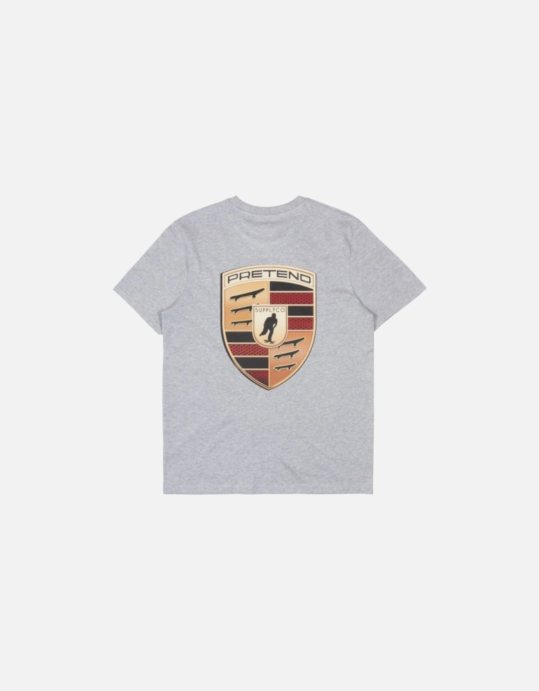 Pretend 911 T-Shirt - Heather Grey