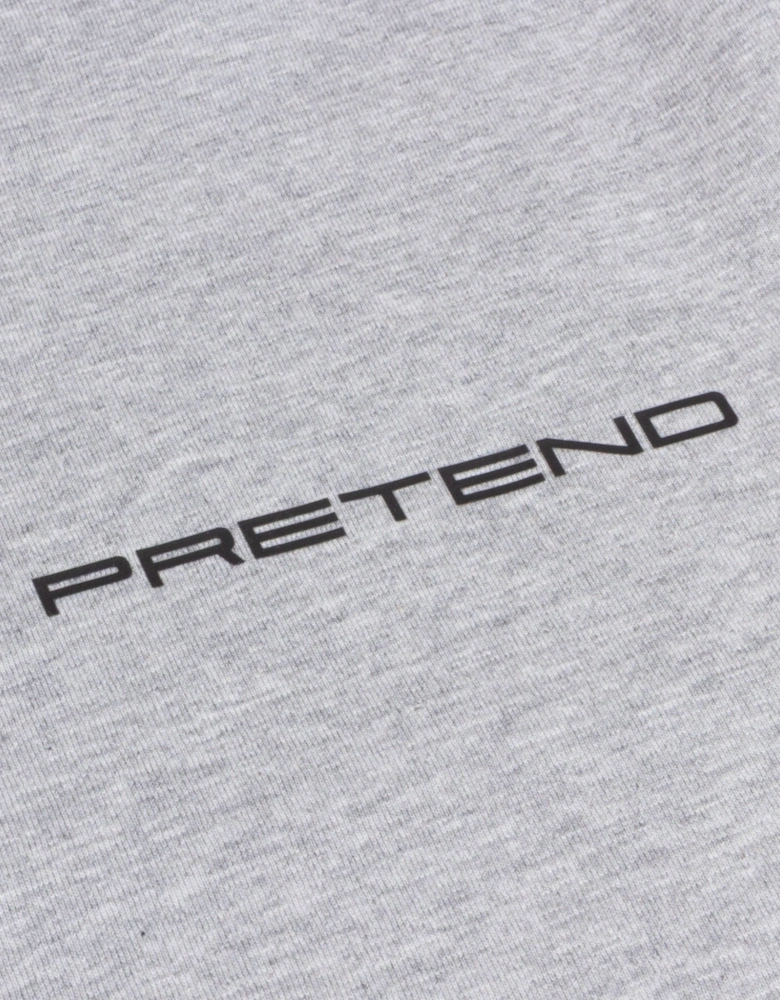 Pretend 911 T-Shirt - Heather Grey