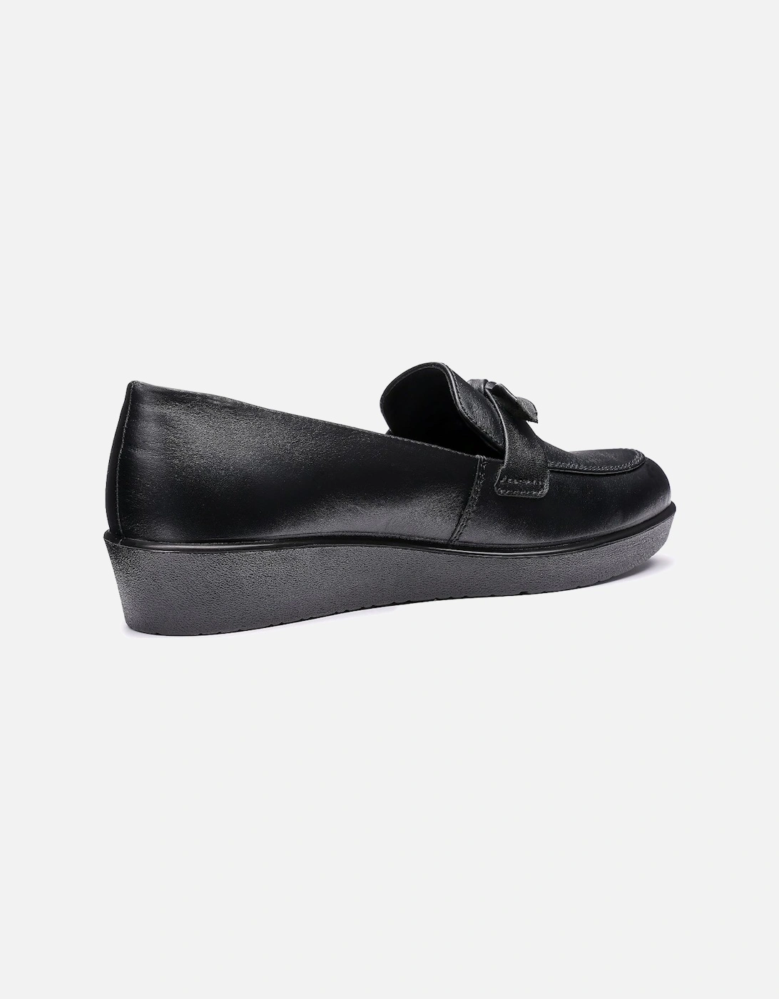Amber Womens Low Wedge Loafers