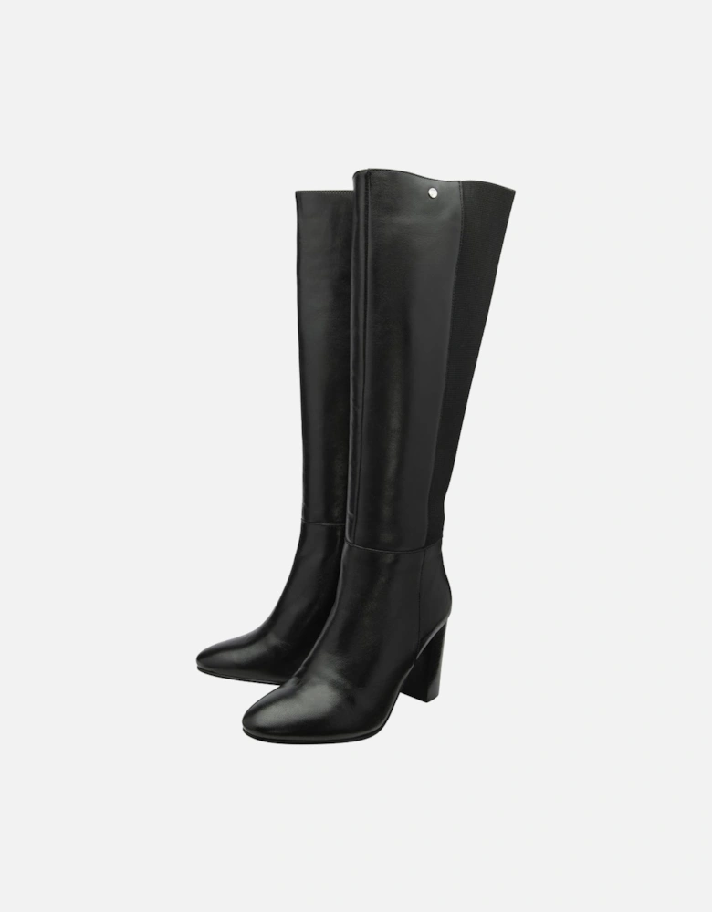 Bywell Womens Heeled Knee High Boots