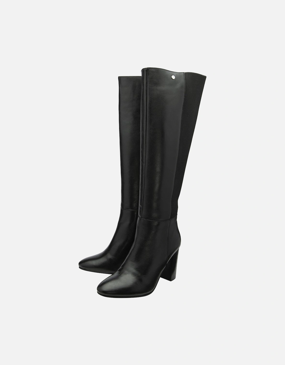 Bywell Womens Heeled Knee High Boots