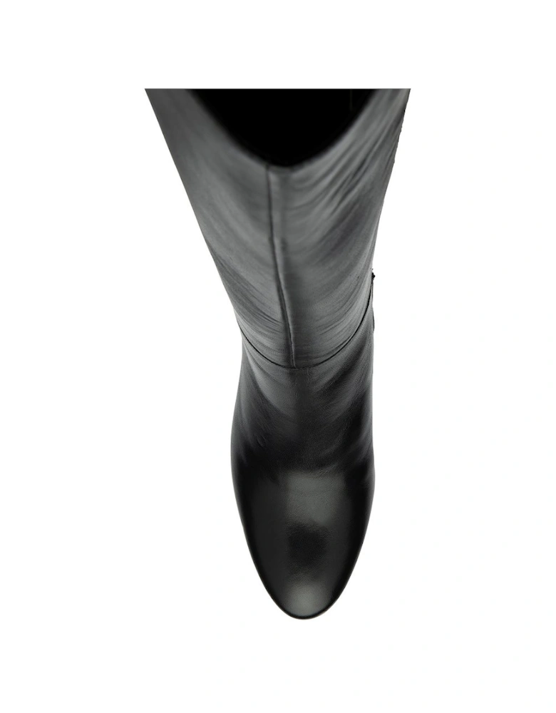 Bywell Womens Heeled Knee High Boots
