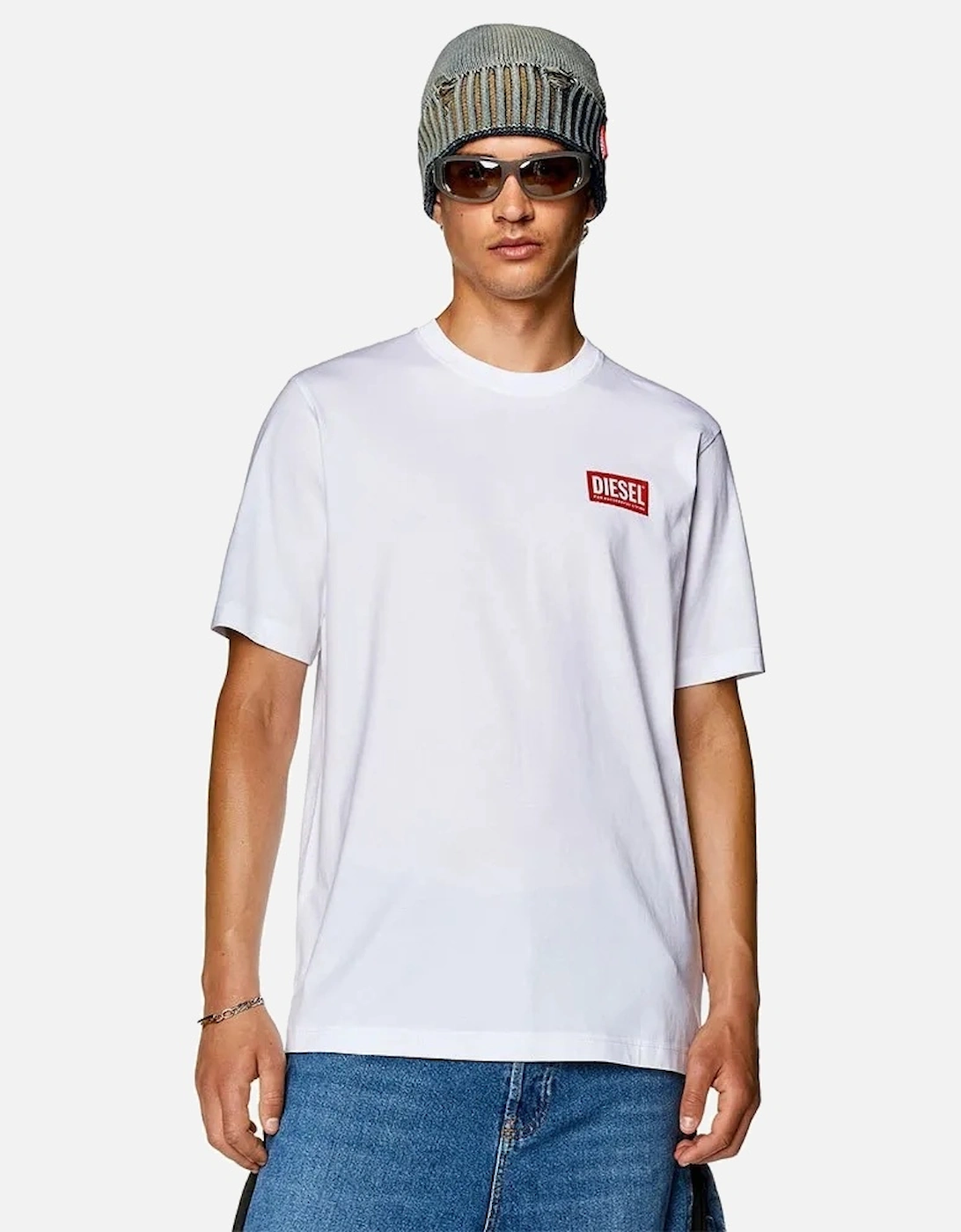 T-JUST-NLabel Mens T Shirts 100% Cotton Short Sleeve Plain Crew Neck Tops