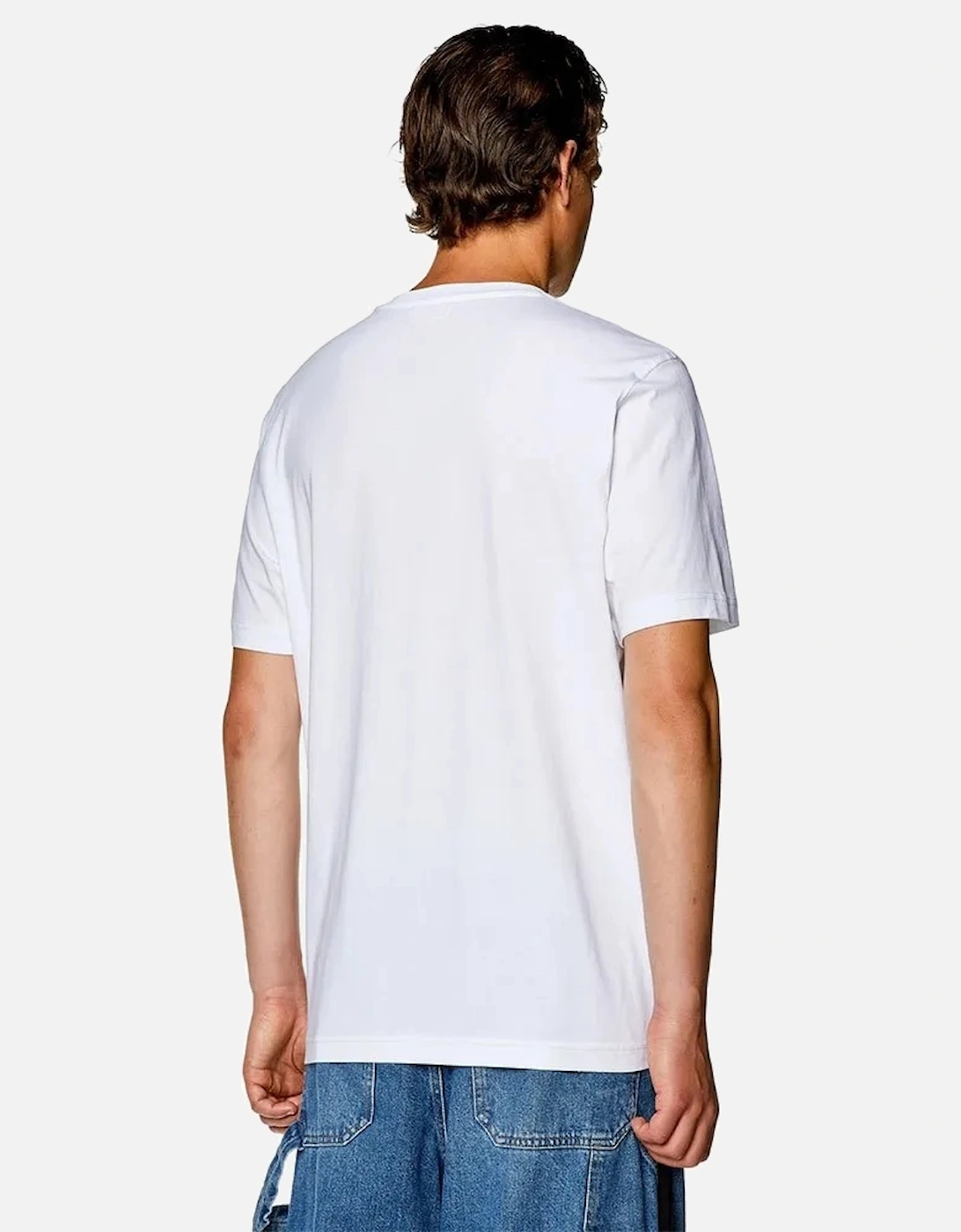 T-JUST-NLabel Mens T Shirts 100% Cotton Short Sleeve Plain Crew Neck Tops