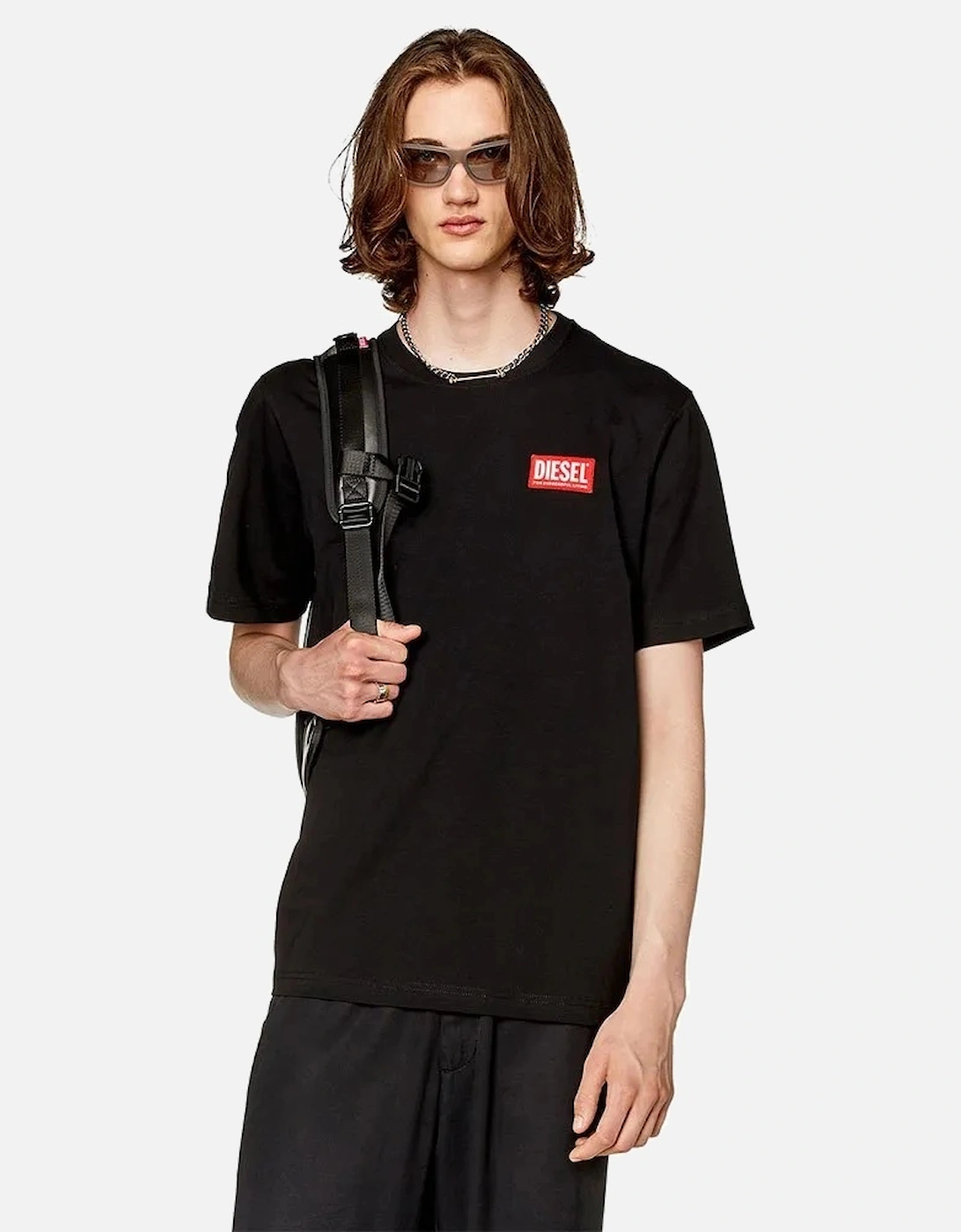 T-JUST-NLabel Mens T Shirts 100% Cotton Short Sleeve Plain Crew Neck Tops