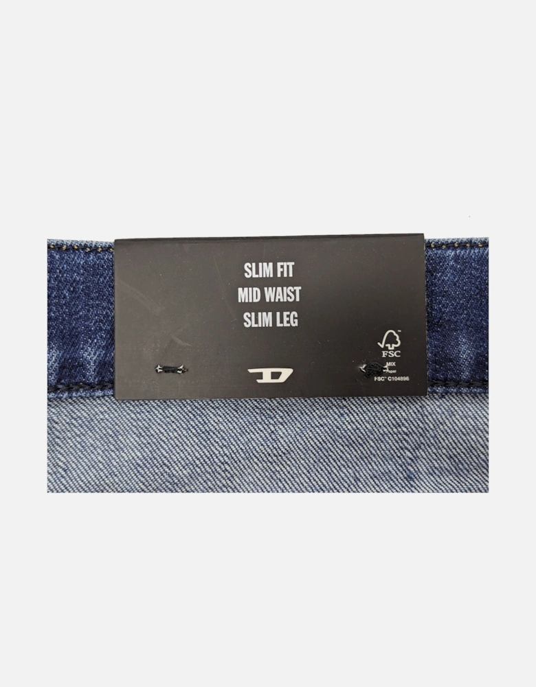2019 D-STRUKT R9C87 Mens Denim Jeans Slim Fit Casual Stretch Cotton Pants
