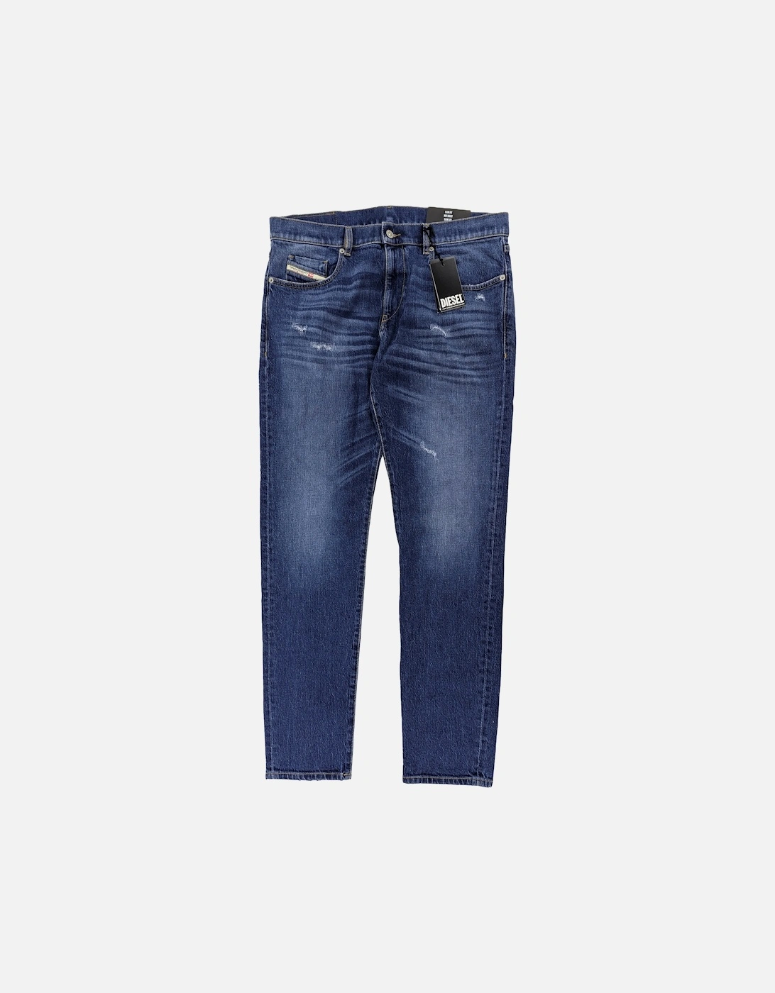 2019 D-STRUKT R0R72 Mens Denim Jeans Slim Fit Distressed Cotton Pants NEW, 9 of 8