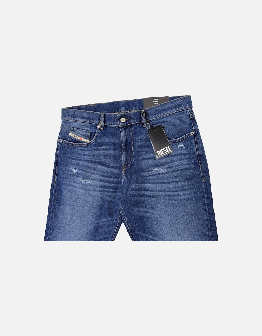 2019 D-STRUKT R0R72 Mens Denim Jeans Slim Fit Distressed Cotton Pants NEW