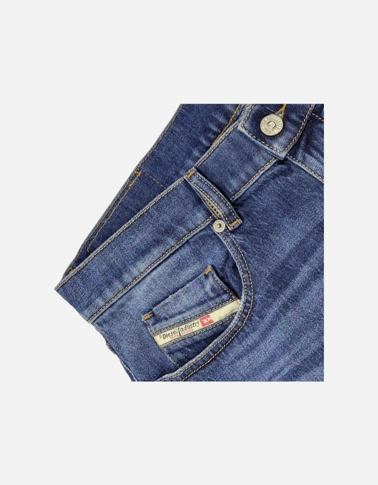 2019 D-STRUKT R0R72 Mens Denim Jeans Slim Fit Distressed Cotton Pants NEW