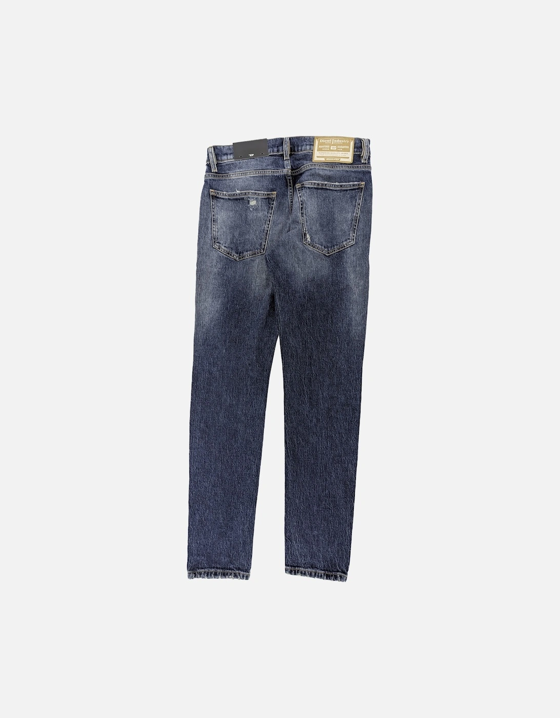2019 D-STRUKT-R Mens Denim Jeans Slim Fit Mid Waist Cotton Workwear Pants
