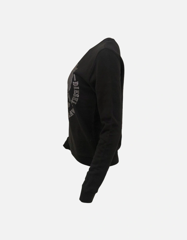 F RADI T Felpa Womens Sweatshirts Crew Neck Black Pullover Winter Sweater