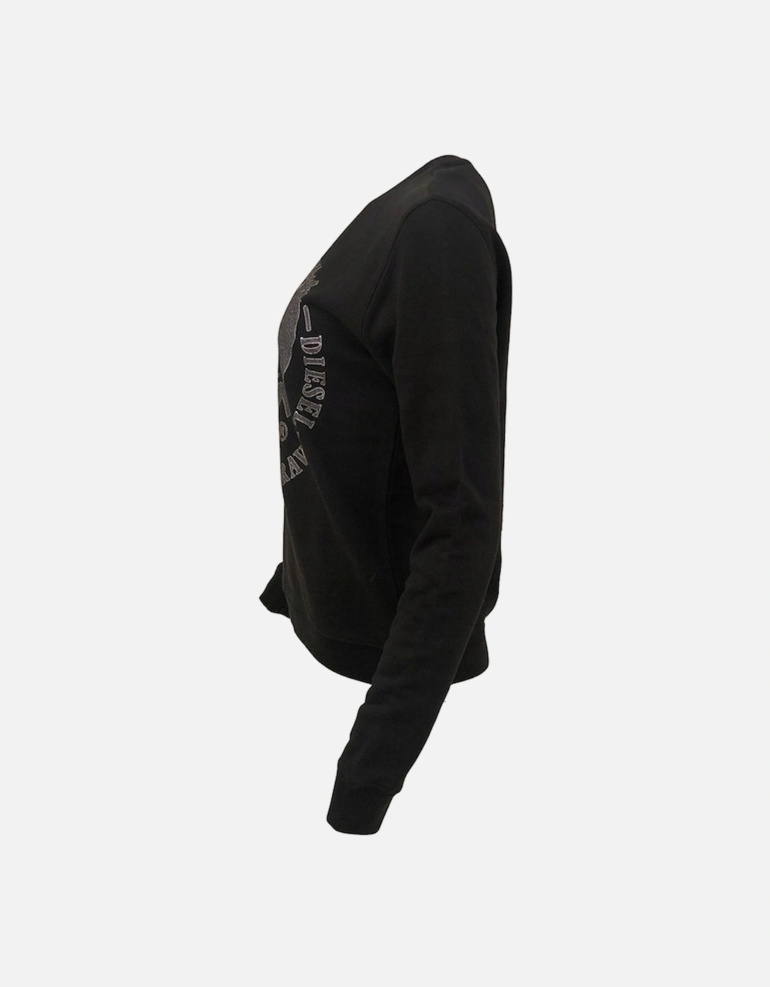F RADI T Felpa Womens Sweatshirts Crew Neck Black Pullover Winter Sweater