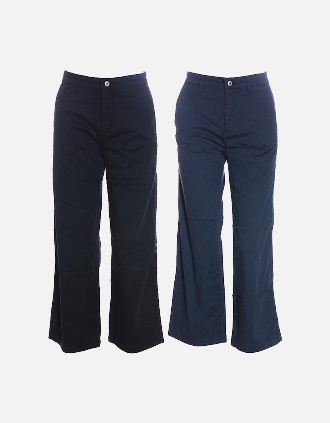 R ELOISE Womens Pant Trouser Loose Fit Causal Pants Navy Chinos Office, 11 of 10