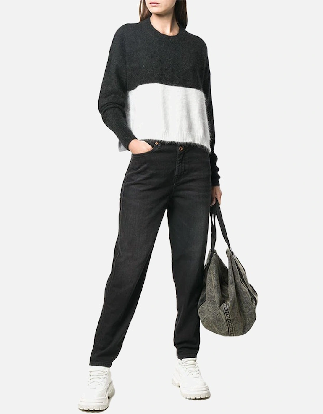 ALYS 069BG Womens Jeans Denim Regular Straight Regular Waist Fit Pants