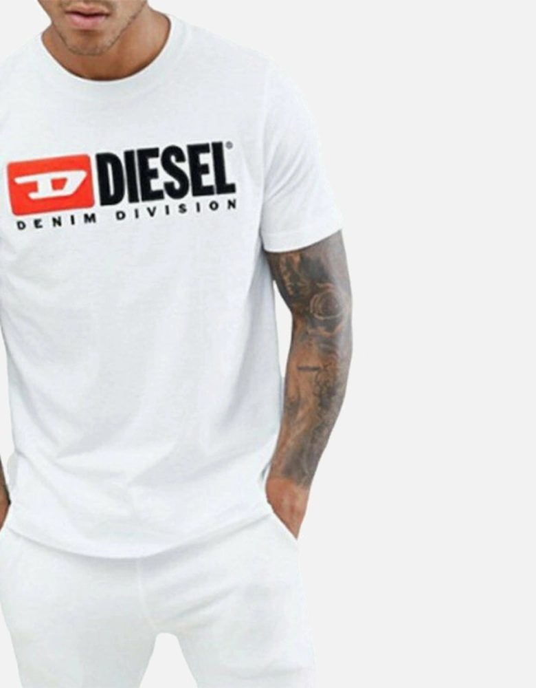 T JUST DIVISION Mens T Shirt Short Sleeve Crew Neck Casual Cotton Tee
