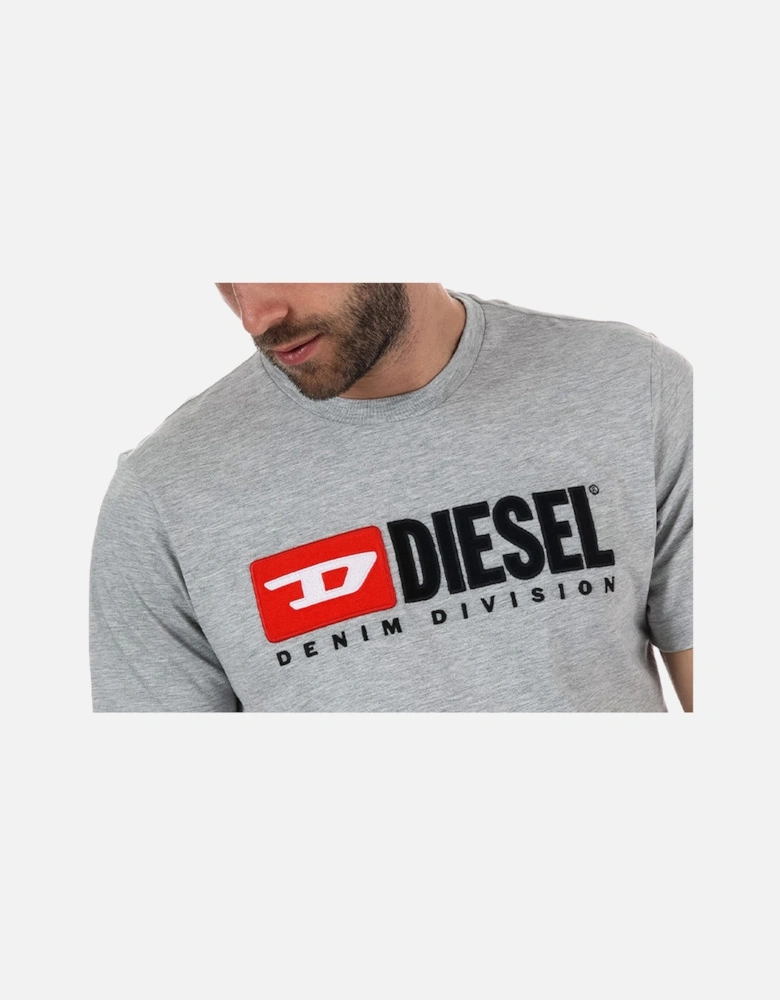 T JUST DIVISION Mens T Shirt Short Sleeve Crew Neck Casual Cotton Tee
