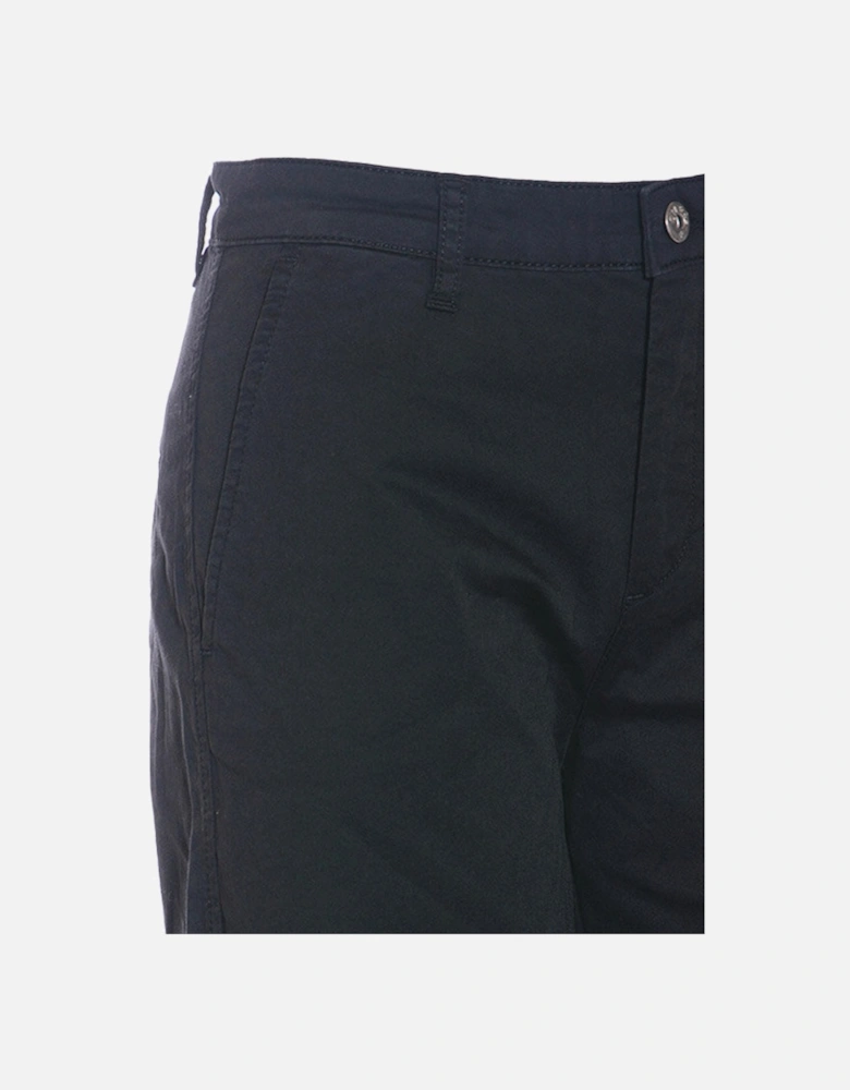 R ELOISE Womens Pant Trouser Loose Fit Causal Pants Navy Chinos Office