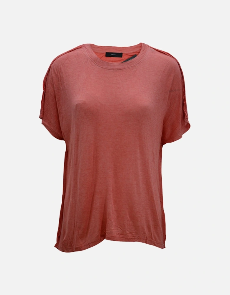 T HANNA AA Womens T Shirts Crew Neck Sleeveless Top Casual Summer Tee