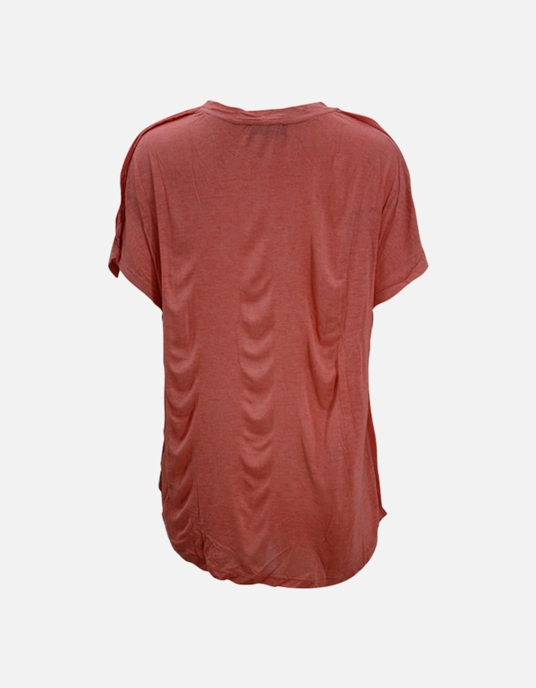 T HANNA AA Womens T Shirts Crew Neck Sleeveless Top Casual Summer Tee