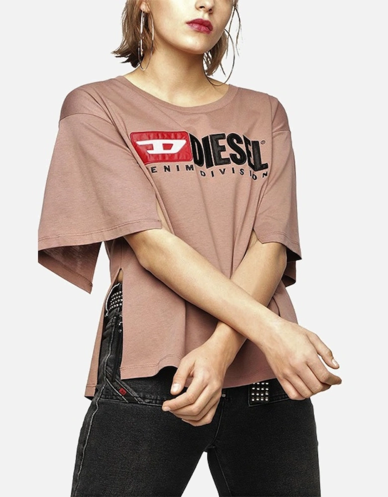 T JACKY D Womens T Shirt Crew Neck Short Sleeve Top Casual Summer Tee