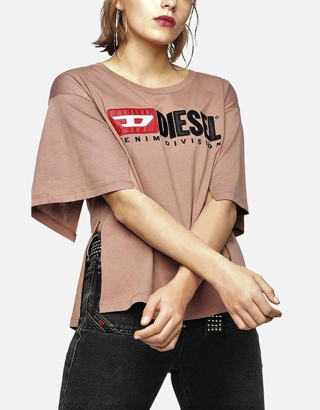 T JACKY D Womens T Shirt Crew Neck Short Sleeve Top Casual Summer Tee, 10 of 9