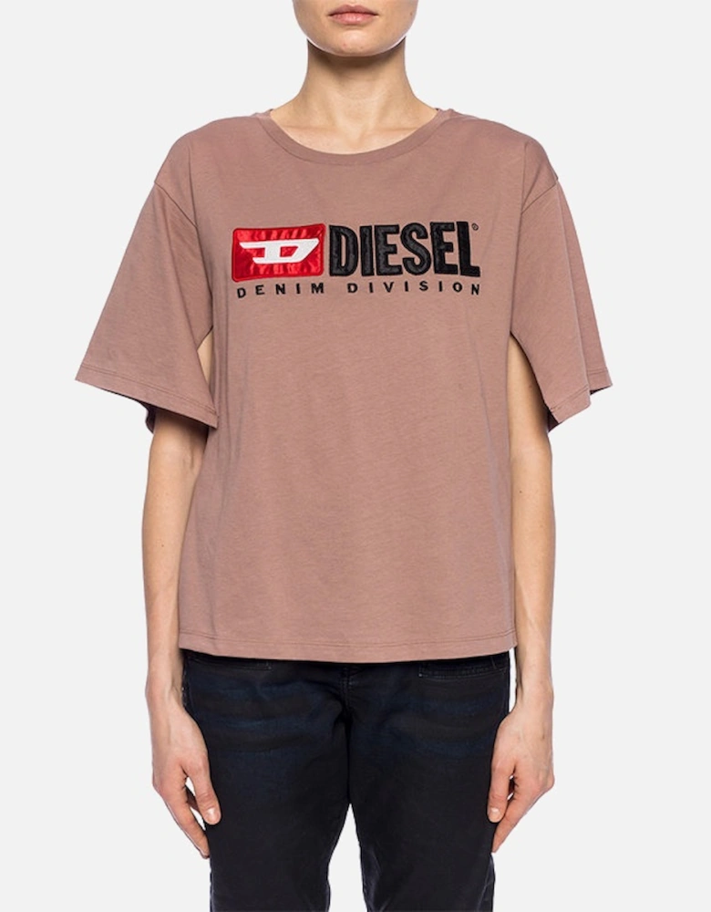 T JACKY D Womens T Shirt Crew Neck Short Sleeve Top Casual Summer Tee
