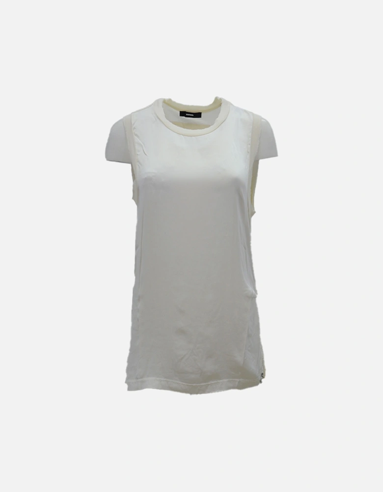 T HEIKA Womens Dress T-Shirt Vest Round Neck Sleeveless Casual Tank Top