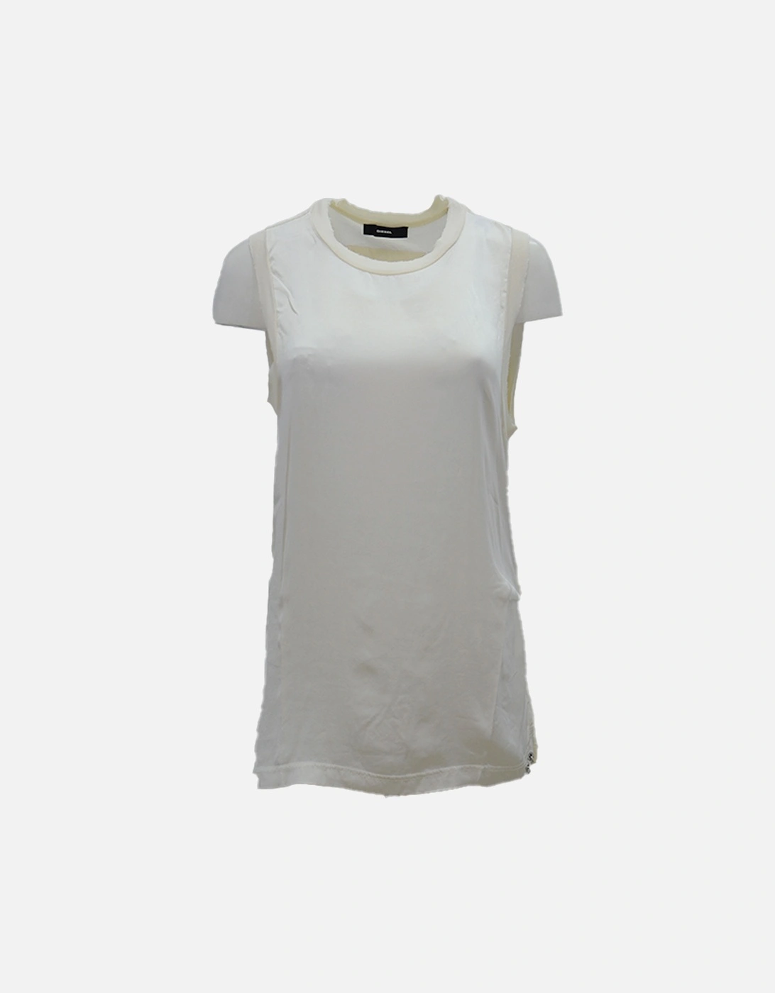 T HEIKA Womens Dress T-Shirt Vest Round Neck Sleeveless Casual Tank Top, 5 of 4