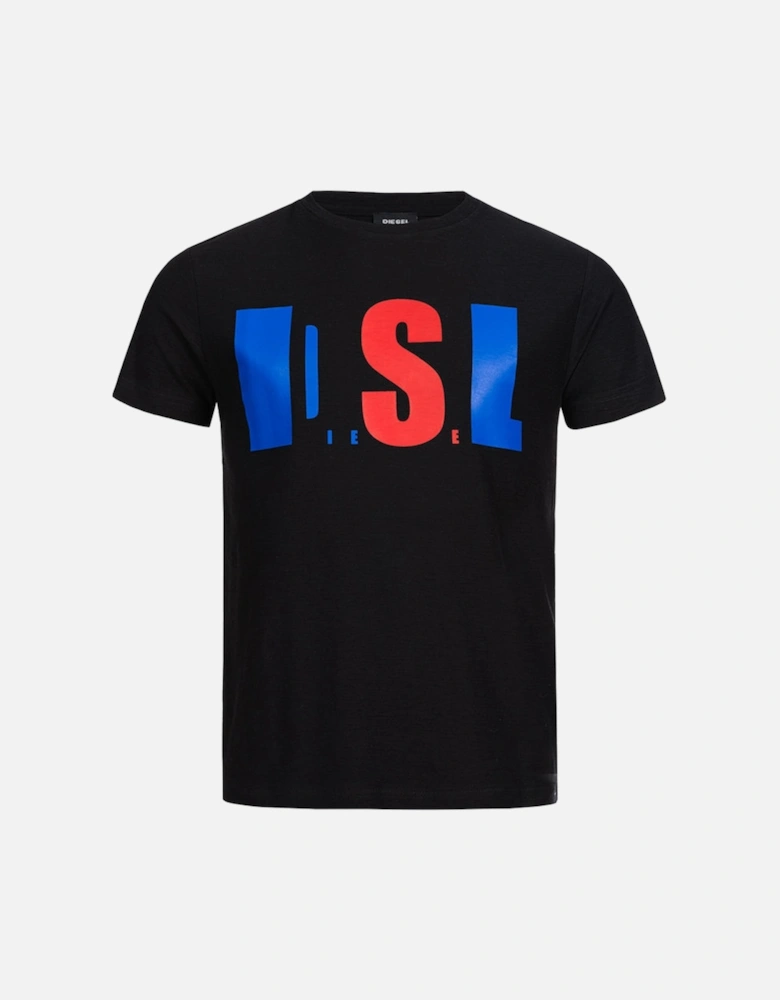T JOE QB Mens T Shirt Slim Fit Crew Neck Printed Casual Summer Cotton Tee