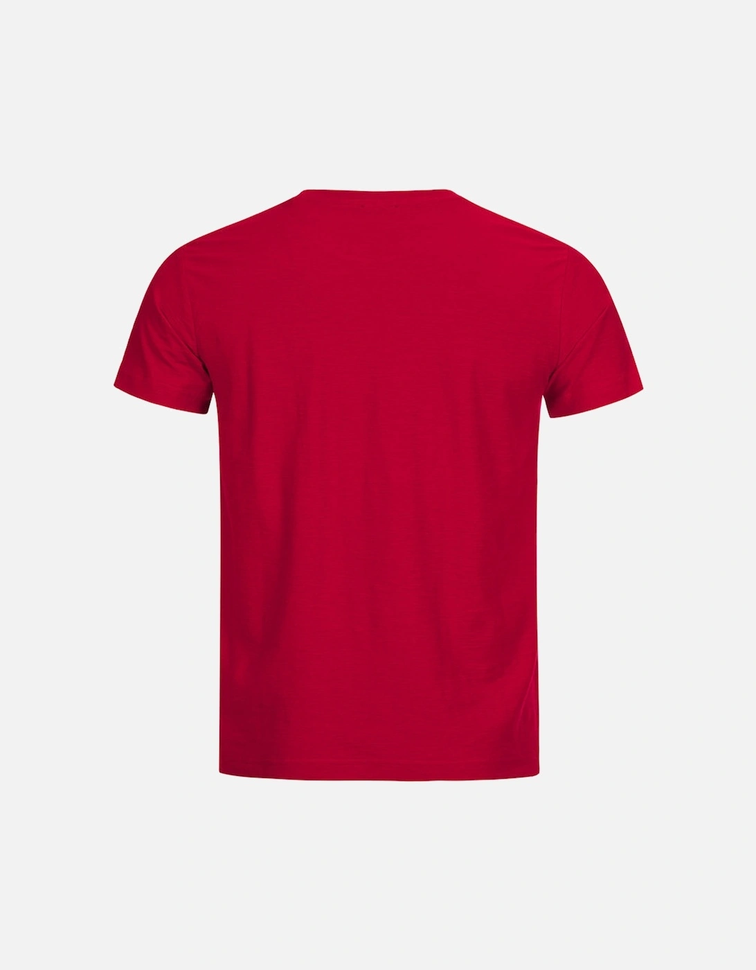 T JOE QB Mens T Shirt Slim Fit Crew Neck Printed Casual Summer Cotton Tee