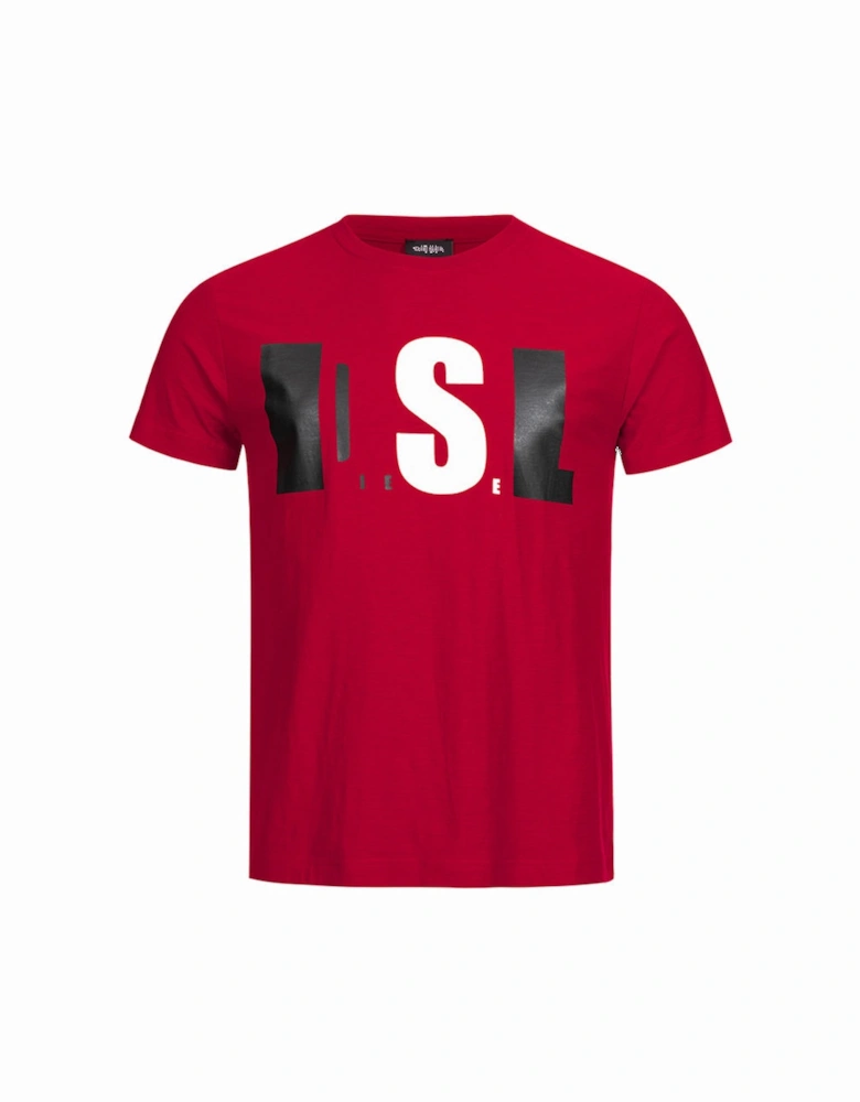 T JOE QB Mens T Shirt Slim Fit Crew Neck Printed Casual Summer Cotton Tee