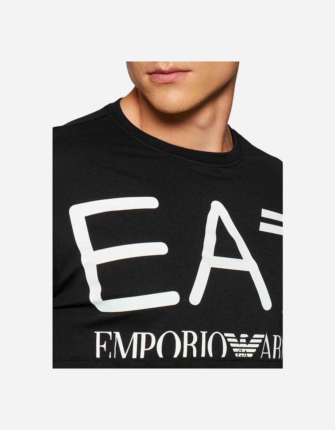 EA7 6KPT23 Mens T Shirts Crew Neck Emporio Tee Casual Summer Cotton Tops