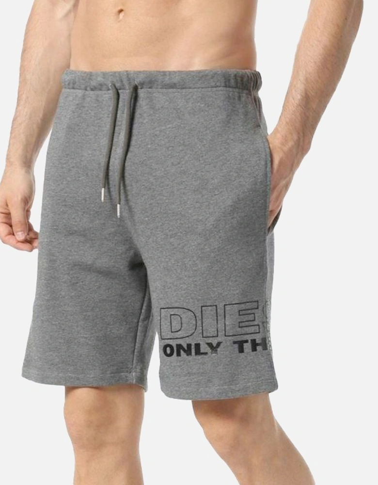 DIESEL UMLB PAN ONLY THE BRAVE Mens Fleece Shorts Summer Beachwear Bermudas