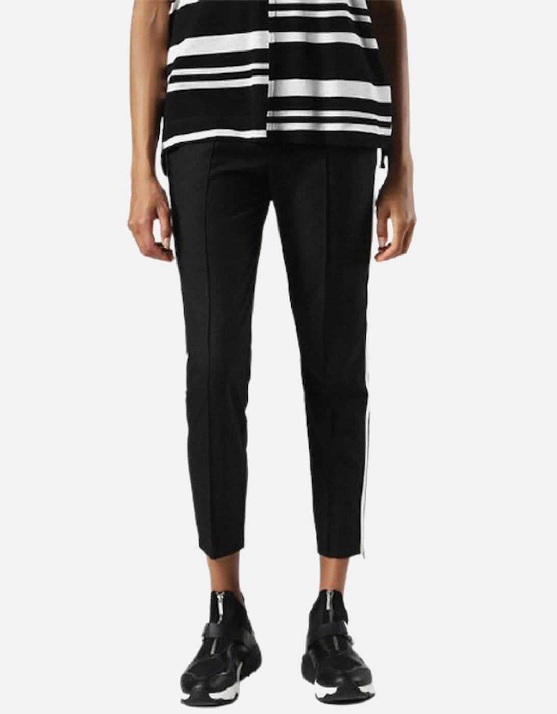 P Theas Pants AW 16 W24 - W32 Womens Chino Trousers Black Slim Fit Skinny Leg, 8 of 7