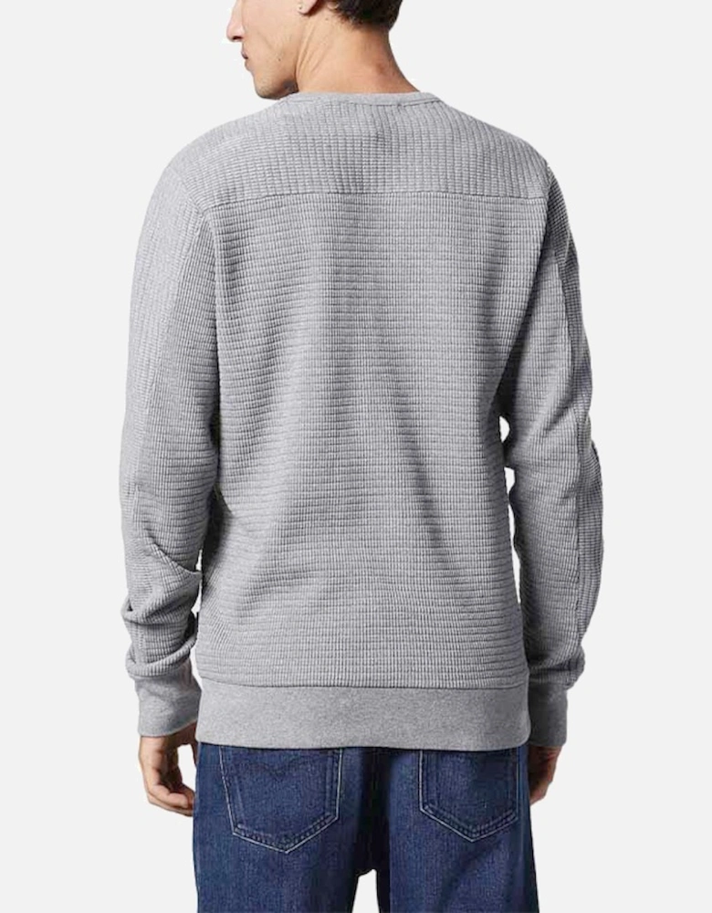 S JERRY FELPA Mens Sweatshirts Long Sleeve Pullover Lounge Wear Grey Top