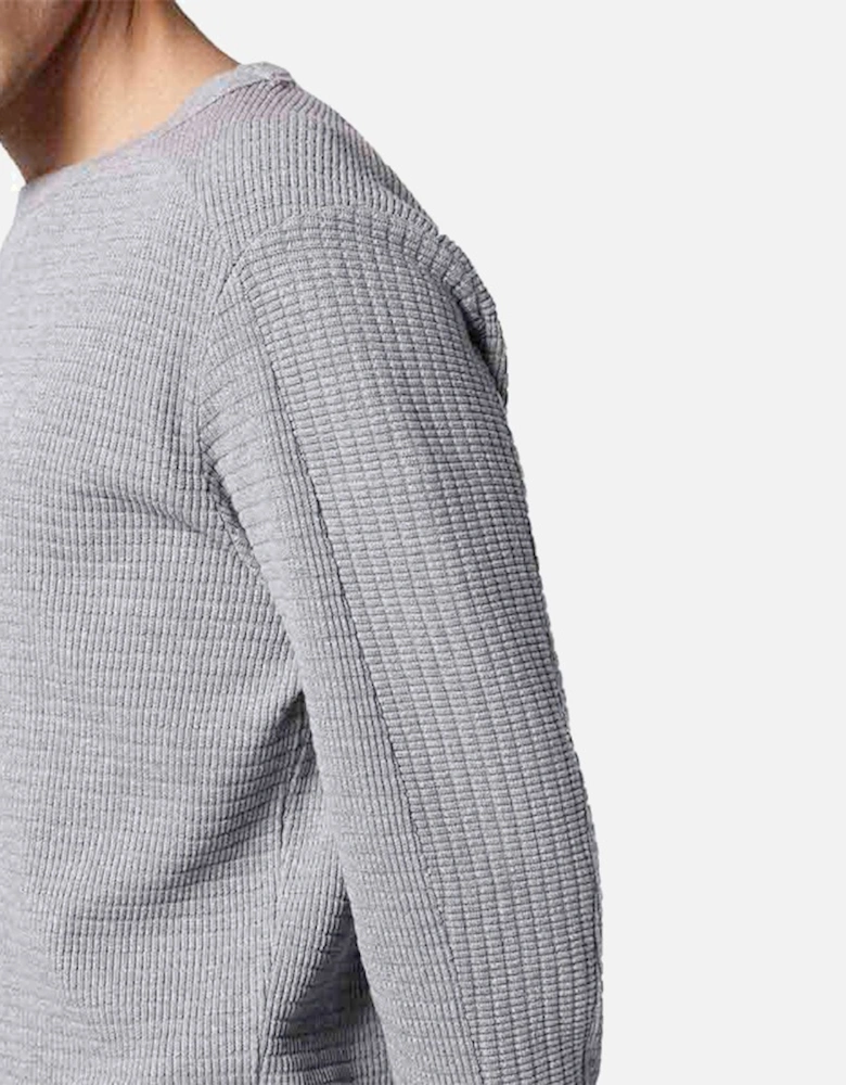 S JERRY FELPA Mens Sweatshirts Long Sleeve Pullover Lounge Wear Grey Top
